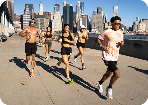 A run club on the waterfront